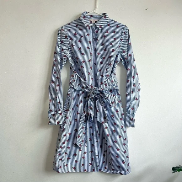 Brooks Brothers Cotton Shirtdress - Picture 1 of 5